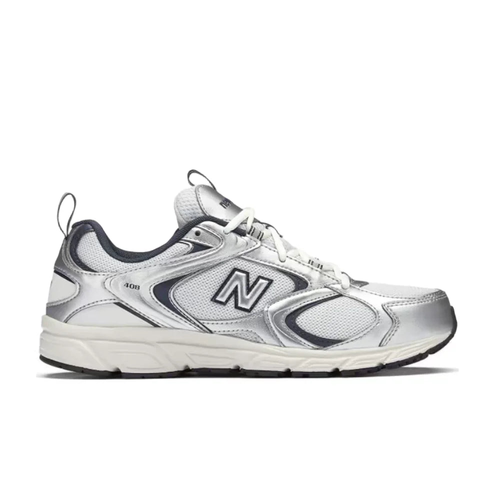 New Balance 408 Unisex Low-Top Casual Running Shoes – Black, Retro Style, Non-Slip Outsole, Durable & Comfortable ML408K
