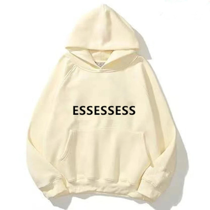 2026 popular ES men's and women's designer hooded sportswear with letters long sleeved hoodie street fashion streetwear - ATFH