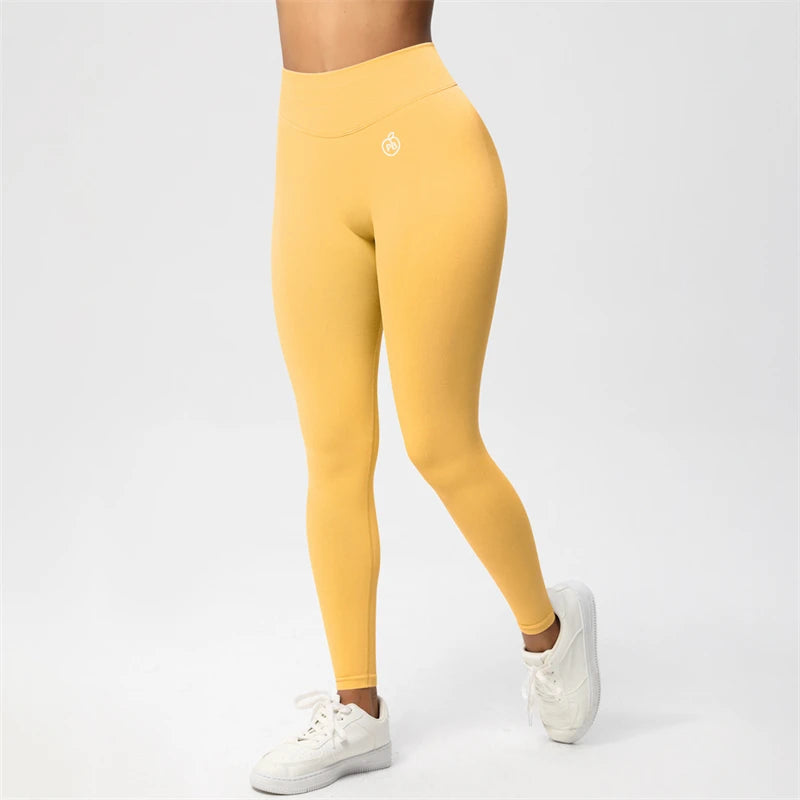 Women BUM Shaping Leggings Seamless Sport Yoga Pants Leggings Sport Hip Lifting Yoga Gym Running Quick Dry Pants Scrunch Butt - ATFH