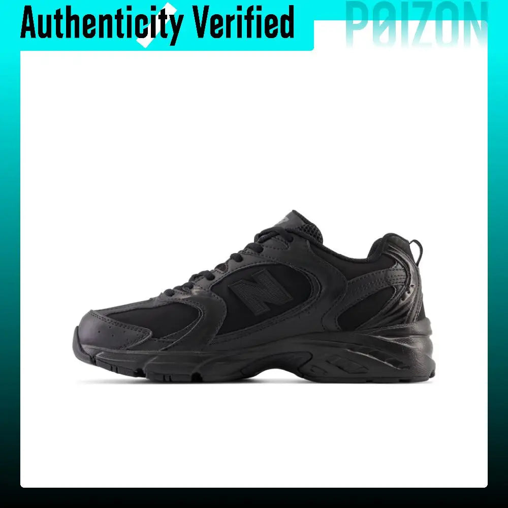 New Balance NB 530 Breathable Low top Casual Running Shoes Men's Black MR530NB