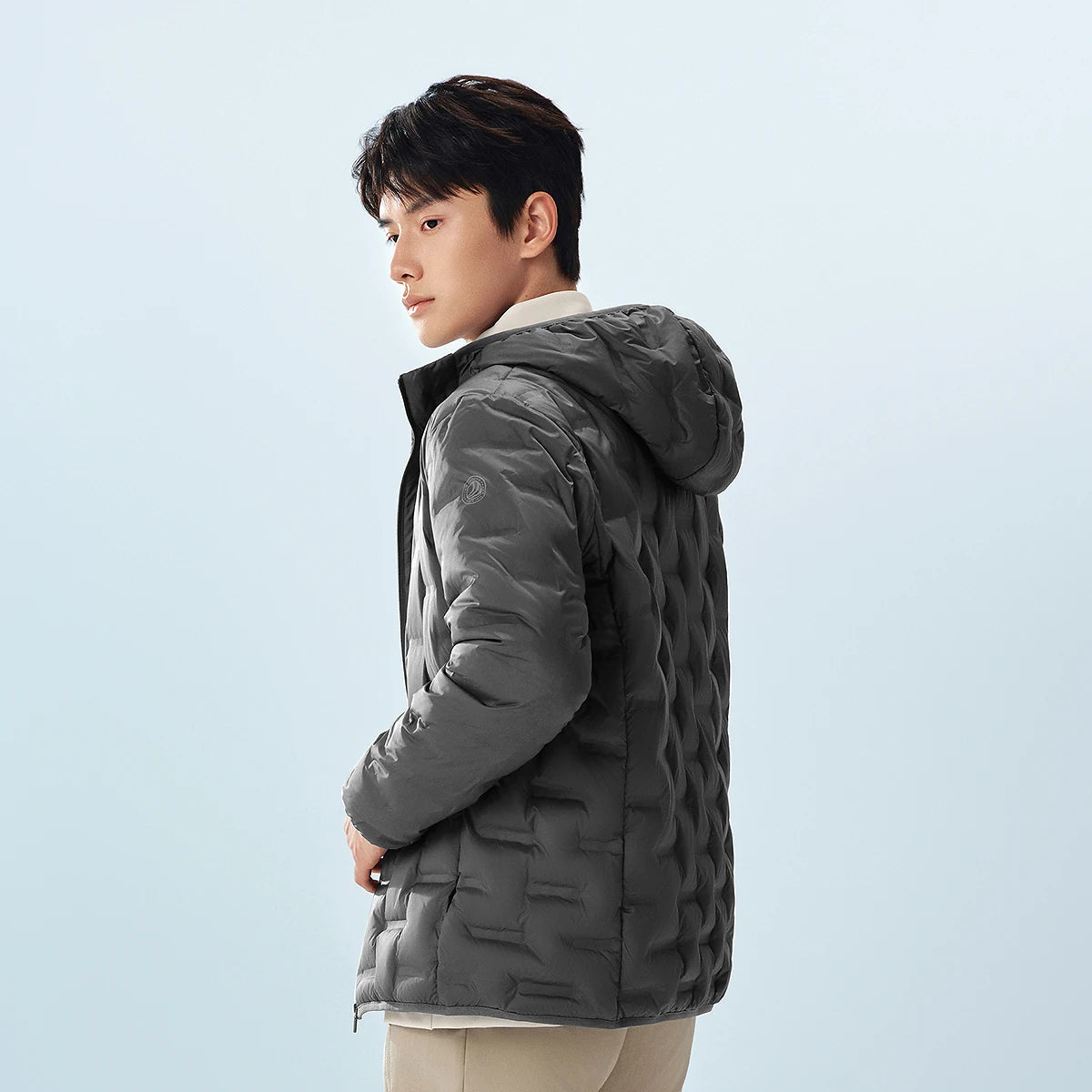 BOSIDENG 90% down jacket for men light weight jacket warm light high quality casual outwear