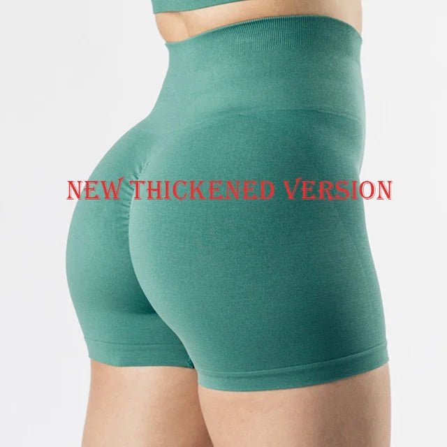 Women High Waist Sport Shorts Seamless Workout Shorts Scrunch Butt Fitness Shorts Women's Sports Short Pants Gym Clothing Tahsi Fashion House