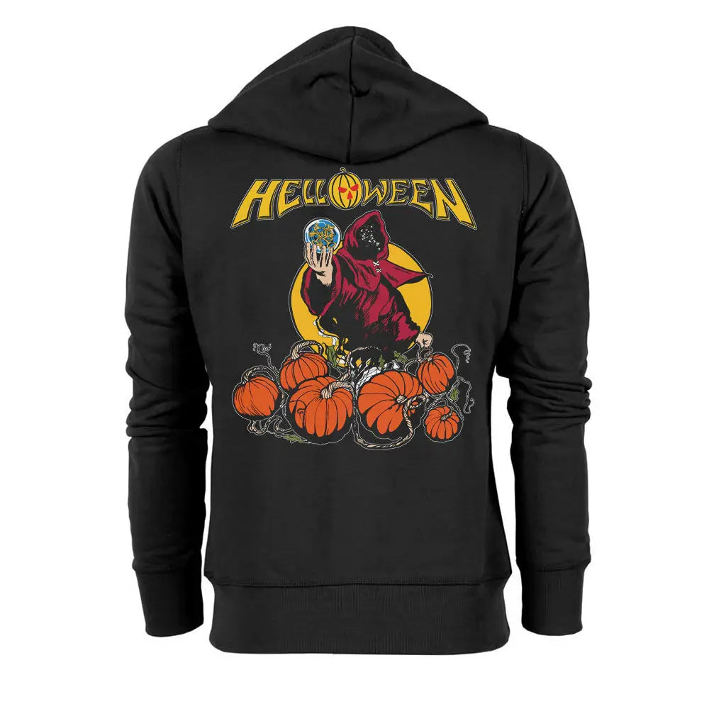 Retro HELLOWEEN Rock Band Global Tour Mercah Hoodies Men Women Streetwear Hip Hop Oversized Pullovers Loose Casual Sweatshirts - ATFH
