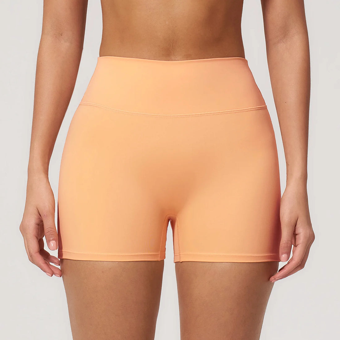 High Waist Yoga Shorts Women's Summer Breathable Sports Fitness Shorts Running Cycling Shorts Female Workout Gym Short Tights