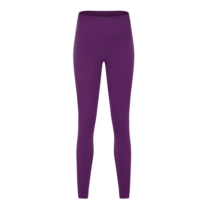 2025 New High Waist Naked Feeling Yoga Pants Women Push Up Sports Leggings Fitness Running Seamless Leggings Gym Girl Leggings - ATFH