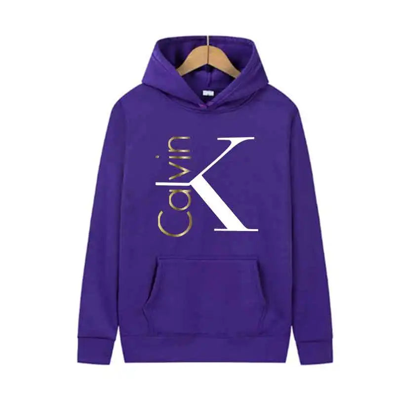 Letter Pattern Unisex Hooded Sweatshirts Daily Casual Hoody Top Spring Autumn Long sleeves Adult Hoodies Fashion Men's Clothes - ATFH