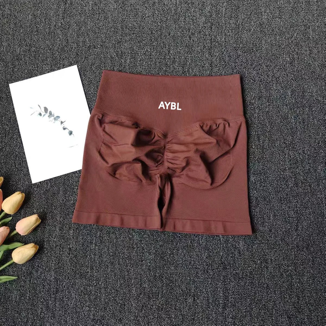 Short De Sport Pour Femme, Sans Couture, Uni, Blanc, Taille Haute, Effet Push-Up, Pour Le Yoga Et La Course à Pied
