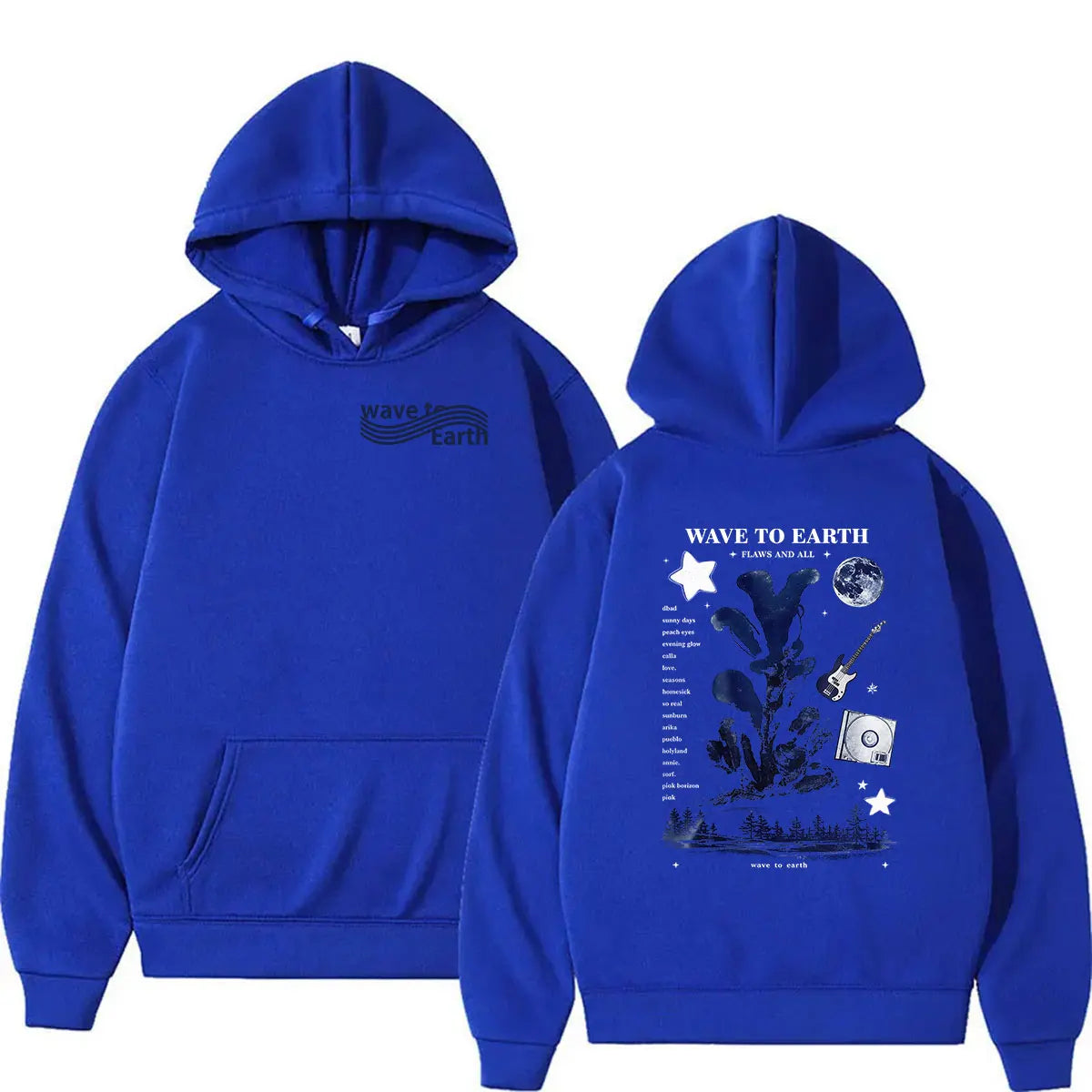Kpop Band Wave To Earth The Pieces Tour 2026 Hoodie Men's Women Hip Hop Korean Pop Fashion Loose pullover Sweatshirt Streetwear