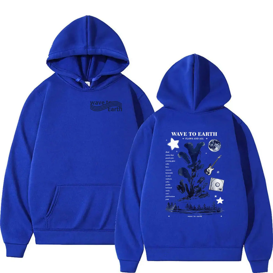 Kpop Band Wave To Earth The Pieces Tour 2026 Hoodie Men's Women Hip Hop Korean Pop Fashion Loose pullover Sweatshirt Streetwear