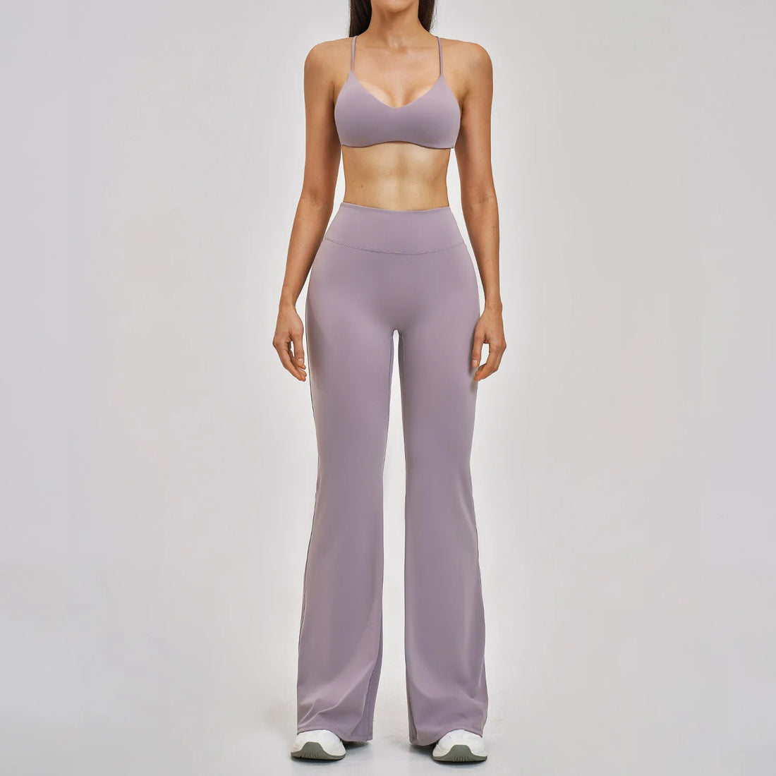 2PCS Sport Set Women Gym Outfits Push Up Yoga Set Gym Sportswear Fitness Bra Workout High Waist Legging Sports Shorts Tight Suit - ATFH