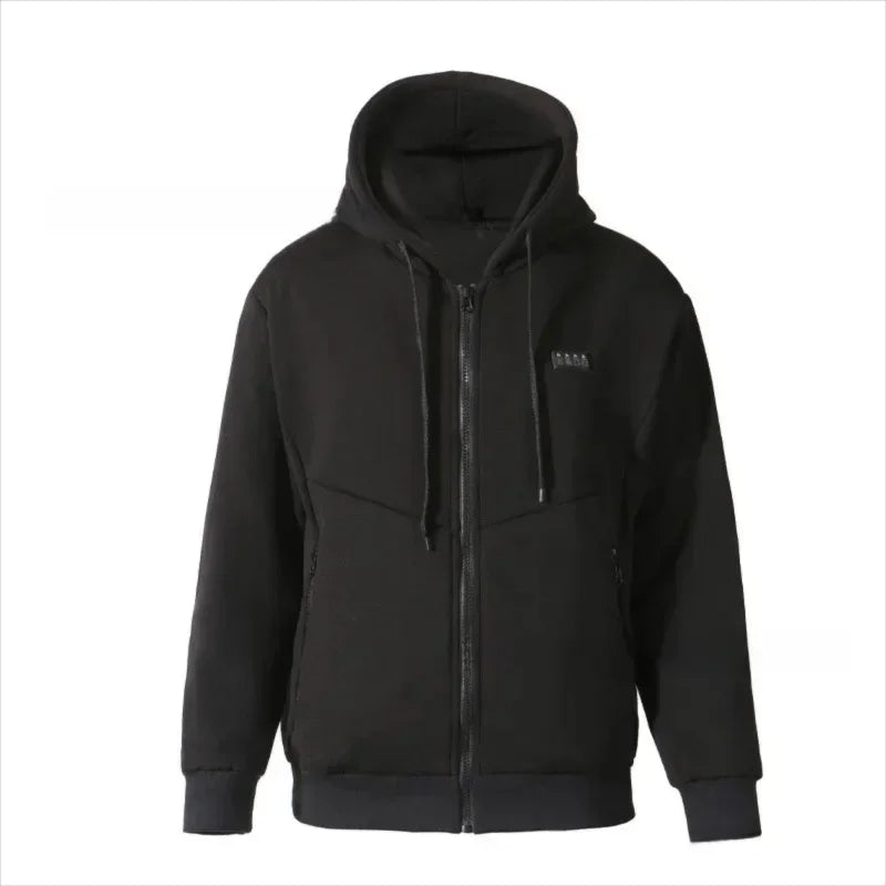 Smart Heated Hoodie 23 Zone Heating Couple Matching Style Outdoor Wear Constant Warmth Unisex Electric Heating Sweatshirt - ATFH