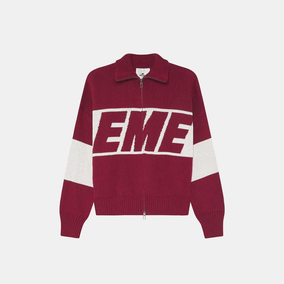 Zekye Knitted sweater with letter pattern, long sleeved high street loose sweater, European and American spicy girl style - ATFH