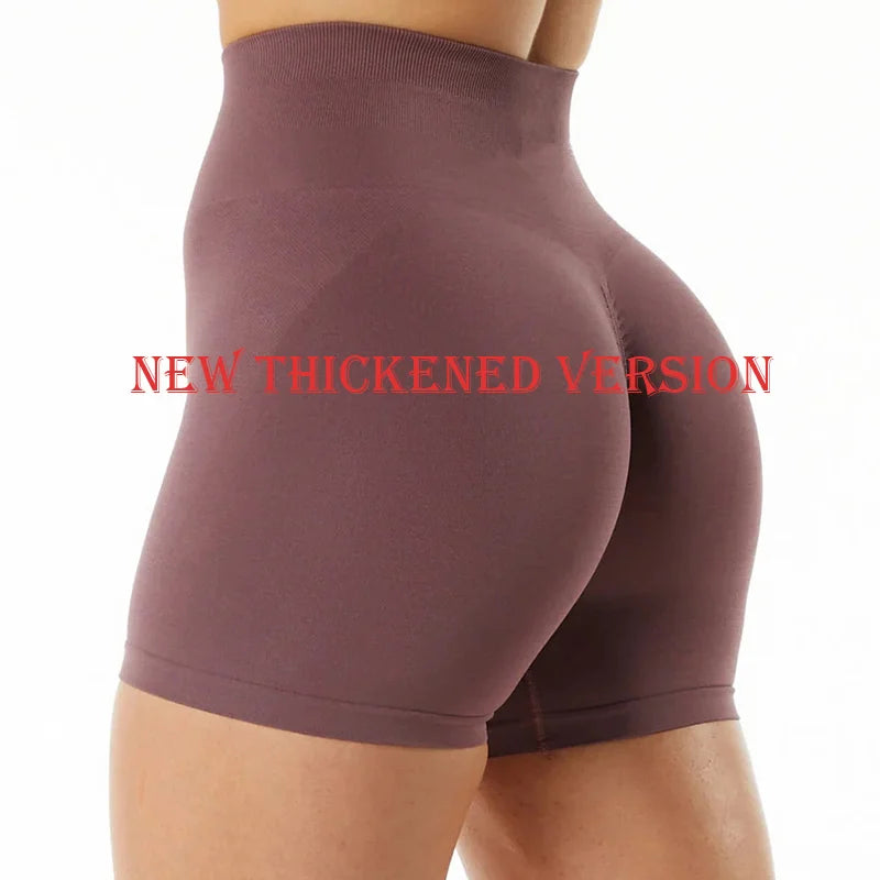 Women High Waist Sport Shorts Seamless Workout Shorts Scrunch Butt Fitness Shorts Women's Sports Short Pants Gym Clothing Tahsi Fashion House