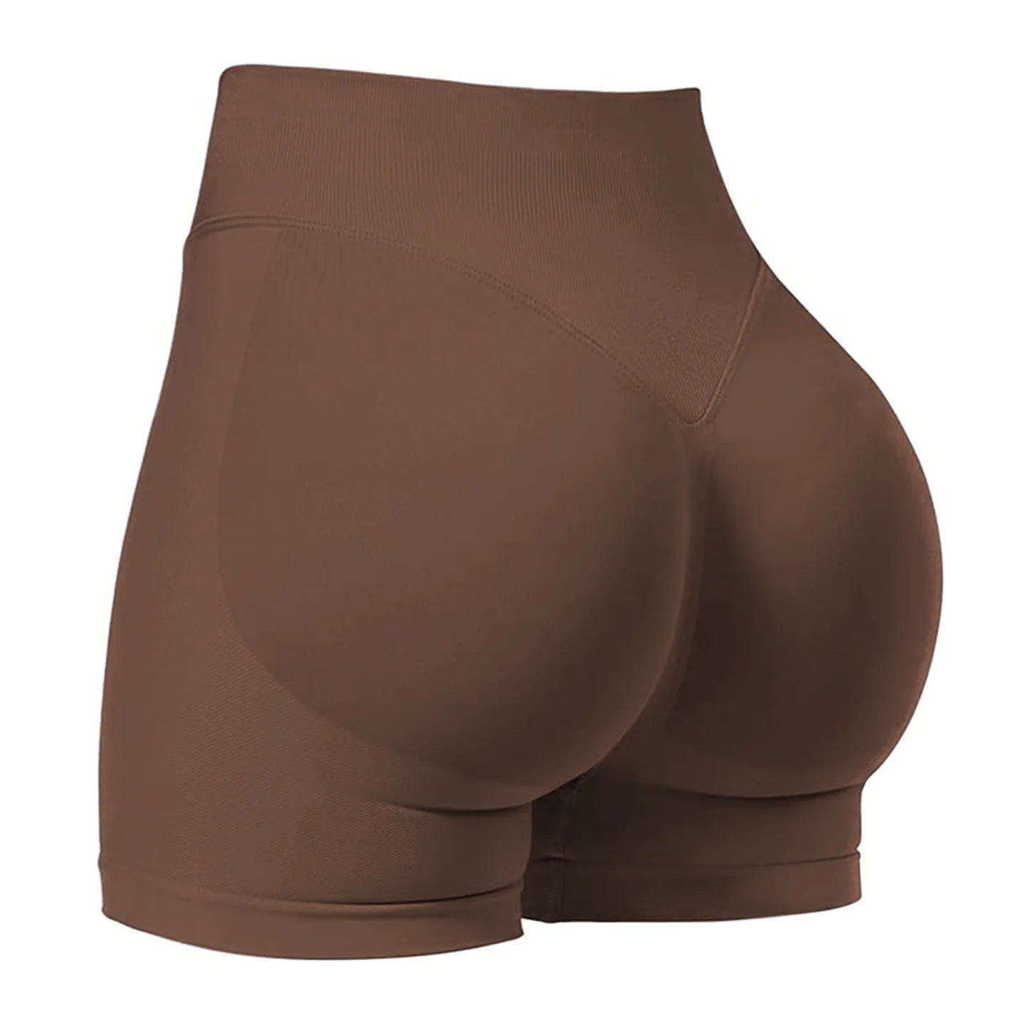 Women's High-Waisted Seamless Fitness Shorts: Tummy Control Compression, Butt-Lifting, High-Elastic Breathable, for YOGA