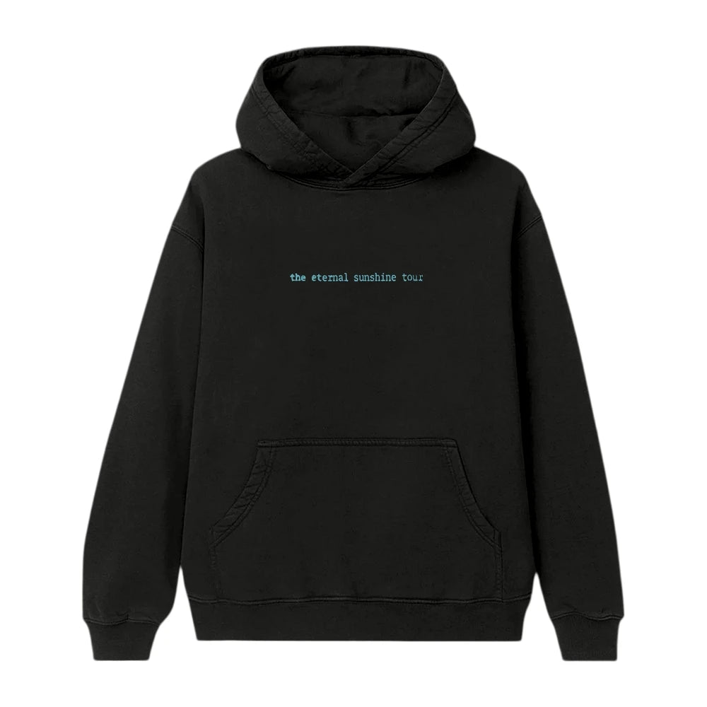 The Eternal Sunshine Tour Graphic Merch 2026 Black Hoodie Cotton Unisex Men‘s Women's Hooded Ariana Grande Fan Y2k Casual Top