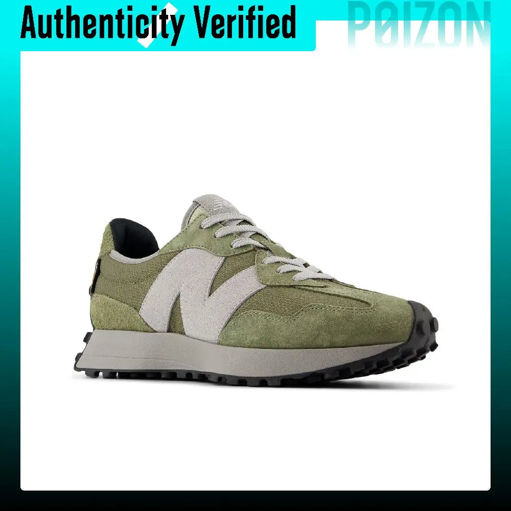 New Balance NB 327 Leather Low top Running Shoes Men's Green U327OB