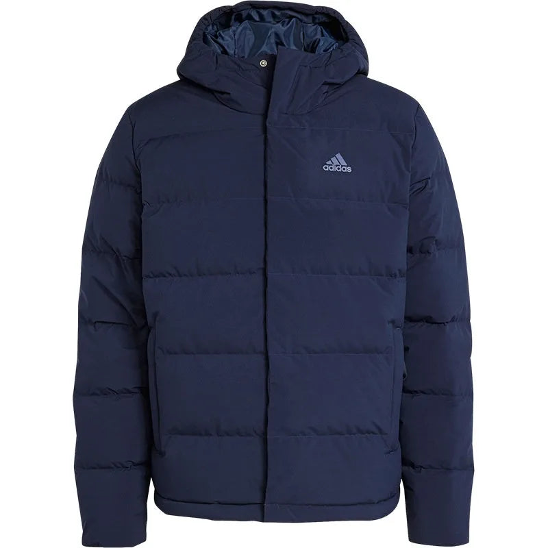 Adidas New Men's and Women's Outdoor Leisure and Thermal Hooded Down Jacket IZ4701