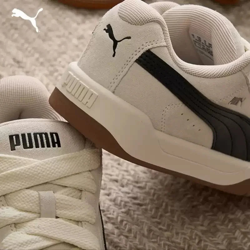 PUMA Men's and Women's Summer Thick-soled Casual Lace-up Shoes for Couples - Comfortable, Breathable and Durable 400707-08