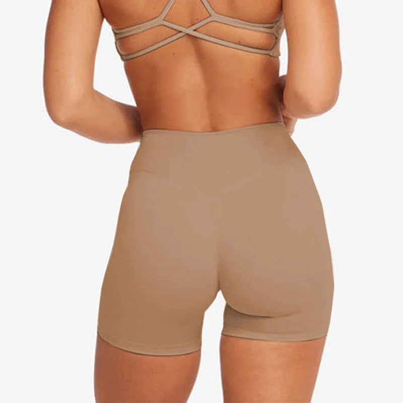 OR280 New Low Intensity Fitness Training Set Women Quick Drying Beautiful Back Yoga Outdoor Running Shorts/Legging 2 Pcs Set - ATFH