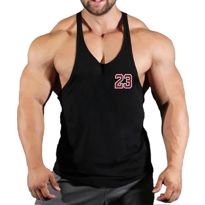 Men's Clothing Gym Vest Vests Bodybuilding Man Top for Fitness Stringer Sleeveless Sweatshirt T-shirts Suspenders Man Clothes