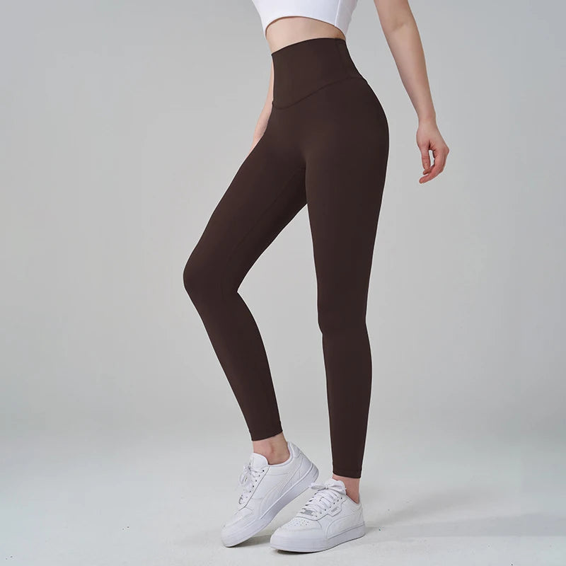 TRY TO BN Gym Leggings Women High Waisted Leggings Buttery Soft Tummy Control Seamless Yoga Pants Fitness Workout Running Tights - ATFH