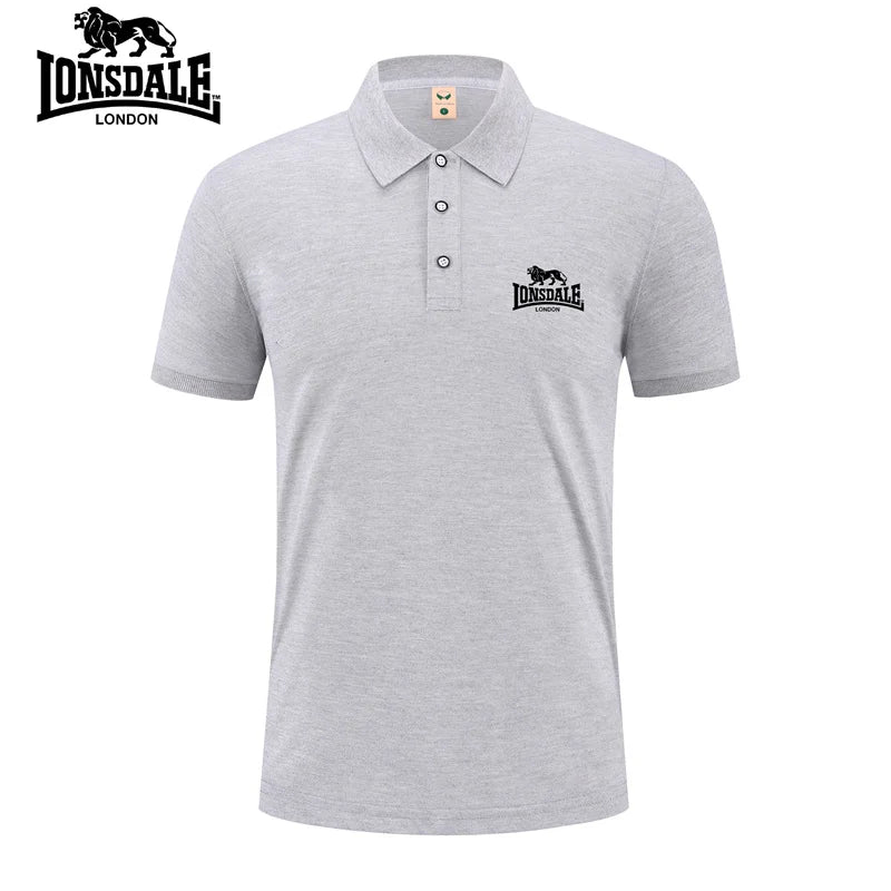 Men's Golf Polo Shirt 2026 New Summer Casual Breathable Short Sleeve Collar Business Shirt Golf Men's Top