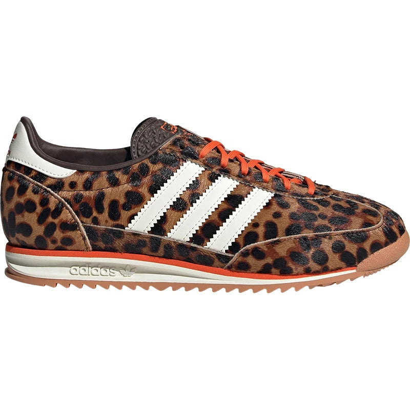 Adidas genuine clover women's leopard print durable and fashionable sports shoes JI0189 ATFH