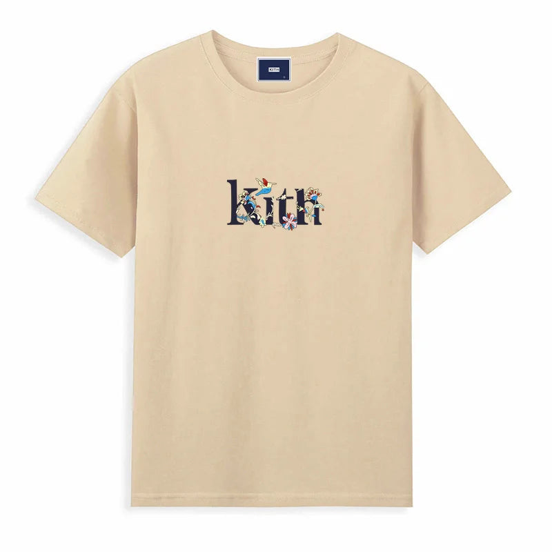 Hot sales European style High Quality Men Women New Tops Brand Letter Printed T-shirt 100%Cotton Comfortable short sleeve Tees ATFH
