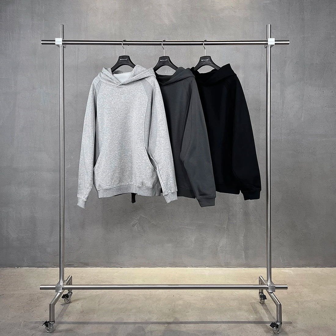 2025 Autumn Winter American Curved Colorblock Fleece Hoodie Men Streetwear Pullover Hoodies Long Sleeve with Pocket Oversized - ATFH