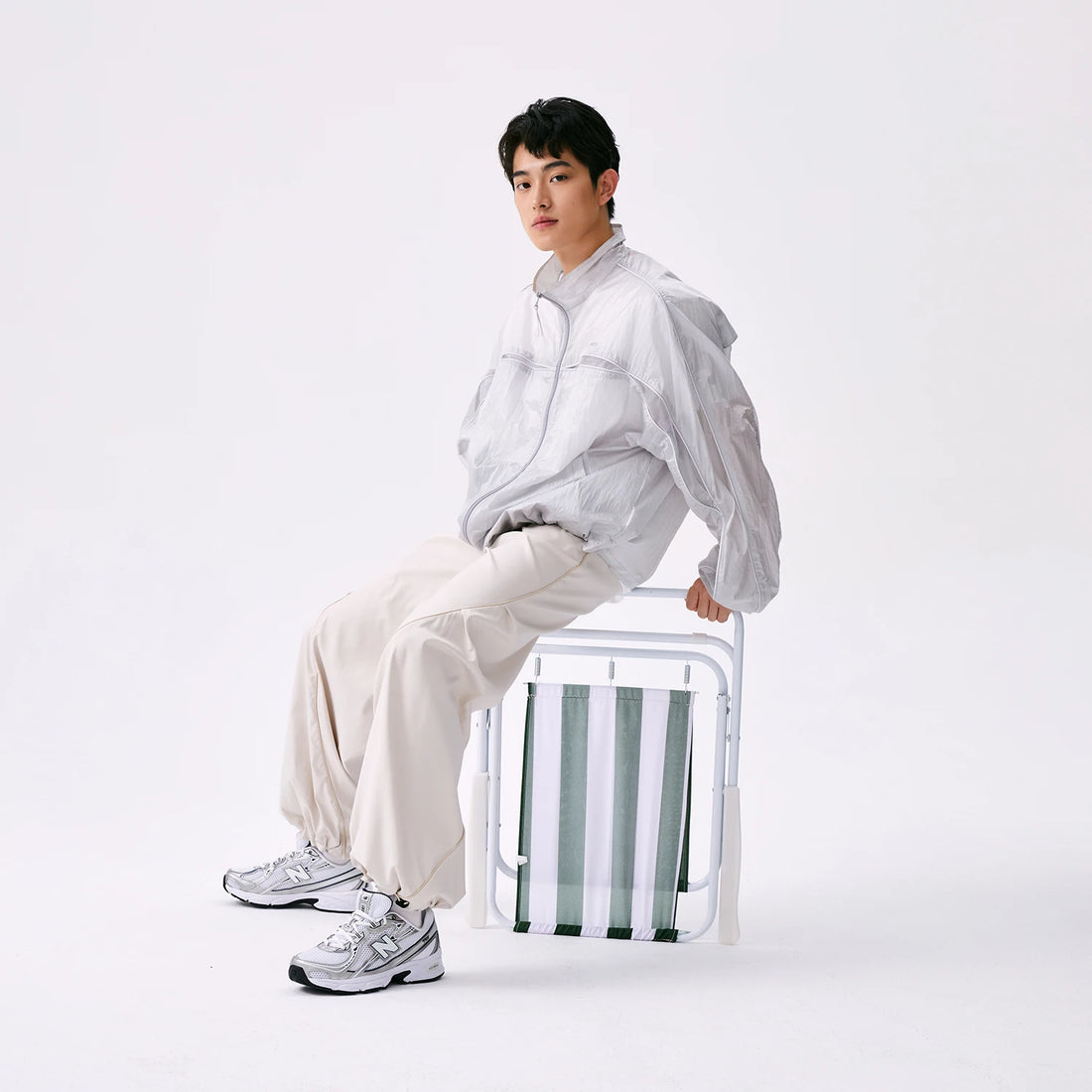 New Balance NB 740 V2 Breathable Low top Casual City Commuting Running Shoes Unisex White U740WN2