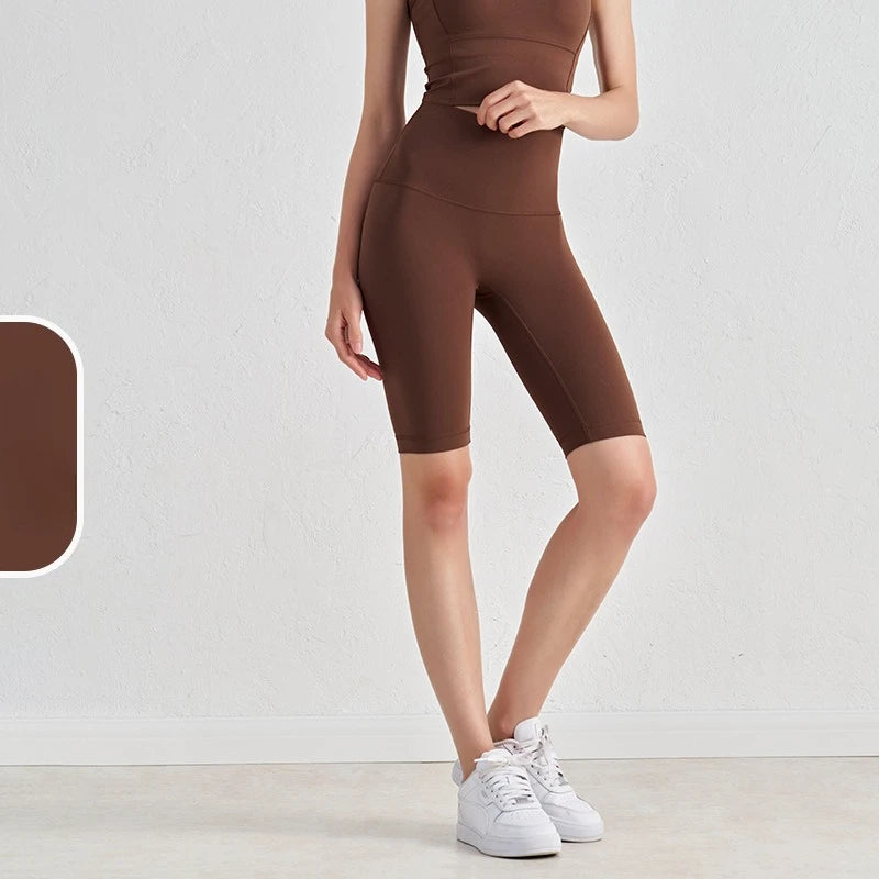 New 35 Colors Naked Feeling Yoga Pants High Waist Seamless Leggings Sport Women Fitness Gym Leggings With Pocket - ATFH
