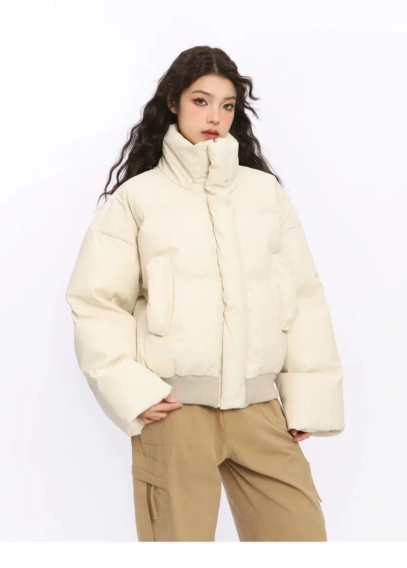 Puffer Parkas Woman Winter Womens Panelled Sectioned Divided Partitioned Segmented Compartmentalized Separated Split Fragmented ATFH