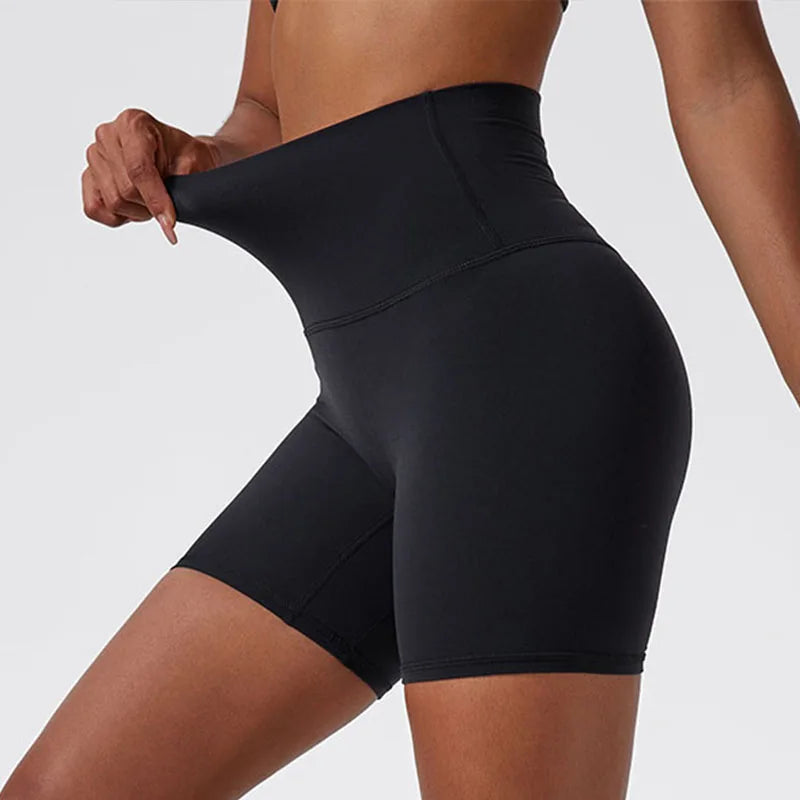 Summer Super Soft Fabric Yoga Clothing Push Up Gym Shorts Women High Waist Sports Leggings Higher Quality Workout Cycling Shorts Tahsi Fashion House