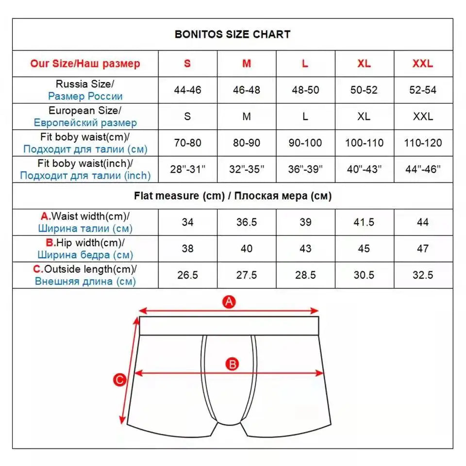 4pcs Cotton Boxers For Man Underwear Slip High Quality Men's Panties Sexy Homme Underpants Boxer Shorts Calecon Trunks