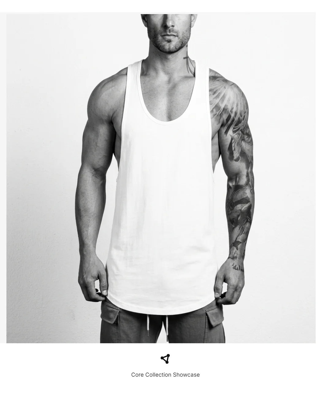 Brand Gym Clothing Fitness Men's Tank Tops Bodybuilding Stringer Summer Breathable Workout Singlets Cotton Sleeveless T Shirt