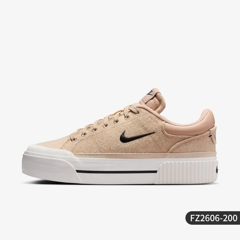 Nike Official Genuine Court Legacy Lift Women's Casual Sneakers FZ2606-200 ATFH