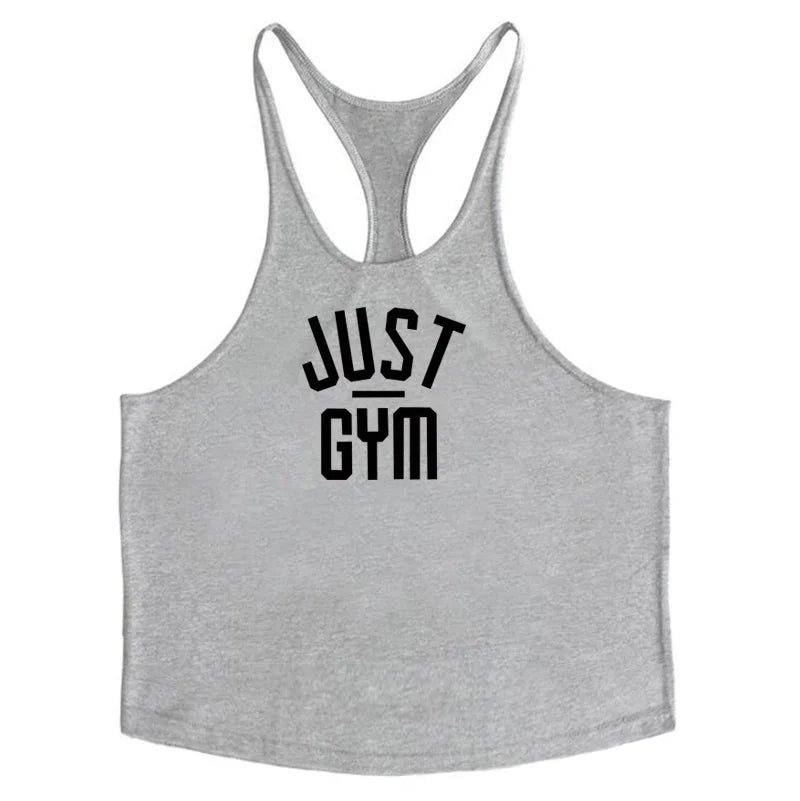 New Bodybuilding men Stringer Tank Top print Fitness Singlets Sporting Vest muscle Sleeveless Tanktops shirt