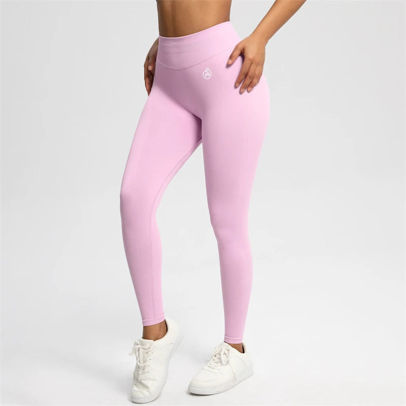 Women BUM Shaping Leggings Seamless Sport Yoga Pants Leggings Sport Hip Lifting Yoga Gym Running Quick Dry Pants Scrunch Butt - ATFH