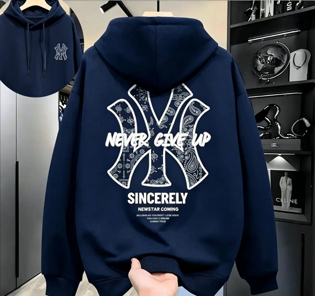 2026 Couple Collection - New Men's Hoodie for Autumn_Winter - American Retro Style