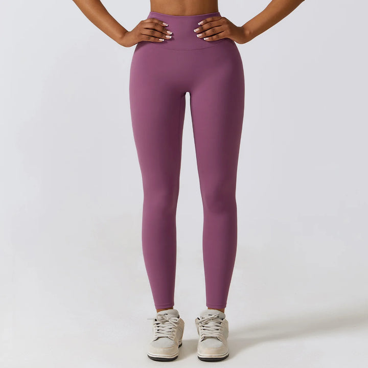 Women's High Waist Yoga Leggings Sports Leggings High Stretchy Butt Lifting Breathable Sports Pants Women Gym Workout Leggings - ATFH