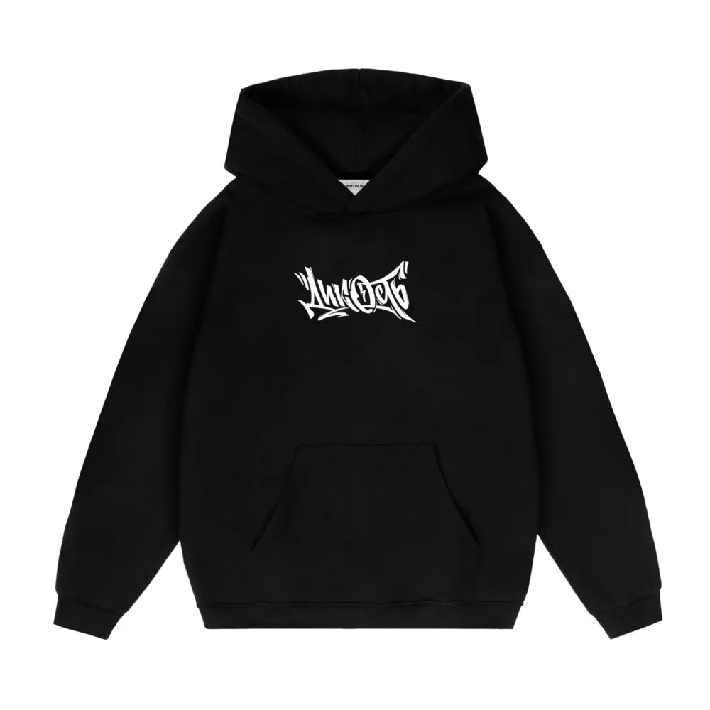 Y2K Hoodies Men Harajuku Hip Hop Graphic Print Loose Sweatshirts Letter Punk Rock Goth Clothes Top Goth Pants Streetwear - ATFH