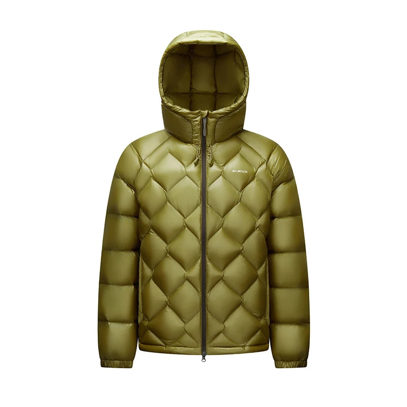 Semir Men Down Jacket 90 Percent Down Fill Diamond Quilting Outdoor Style 2026 Winter Warm Insulation Cold Weather