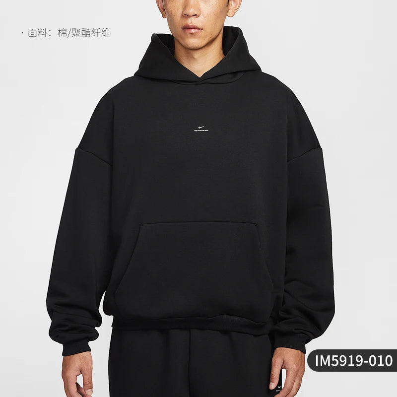 Nike genuine Therma-FIT Men's Hooded Fleece Casual Sweatshirt IM5919-010 - ATFH