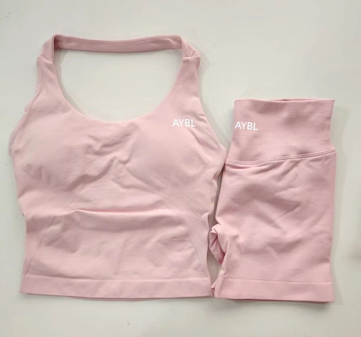 Two Pieces Yoga Set Women's Sports Empower Seamless Short Sports Top Bra Adapt Seamless Shorts Yoga Bra Set leggings Tahsi Fashion House