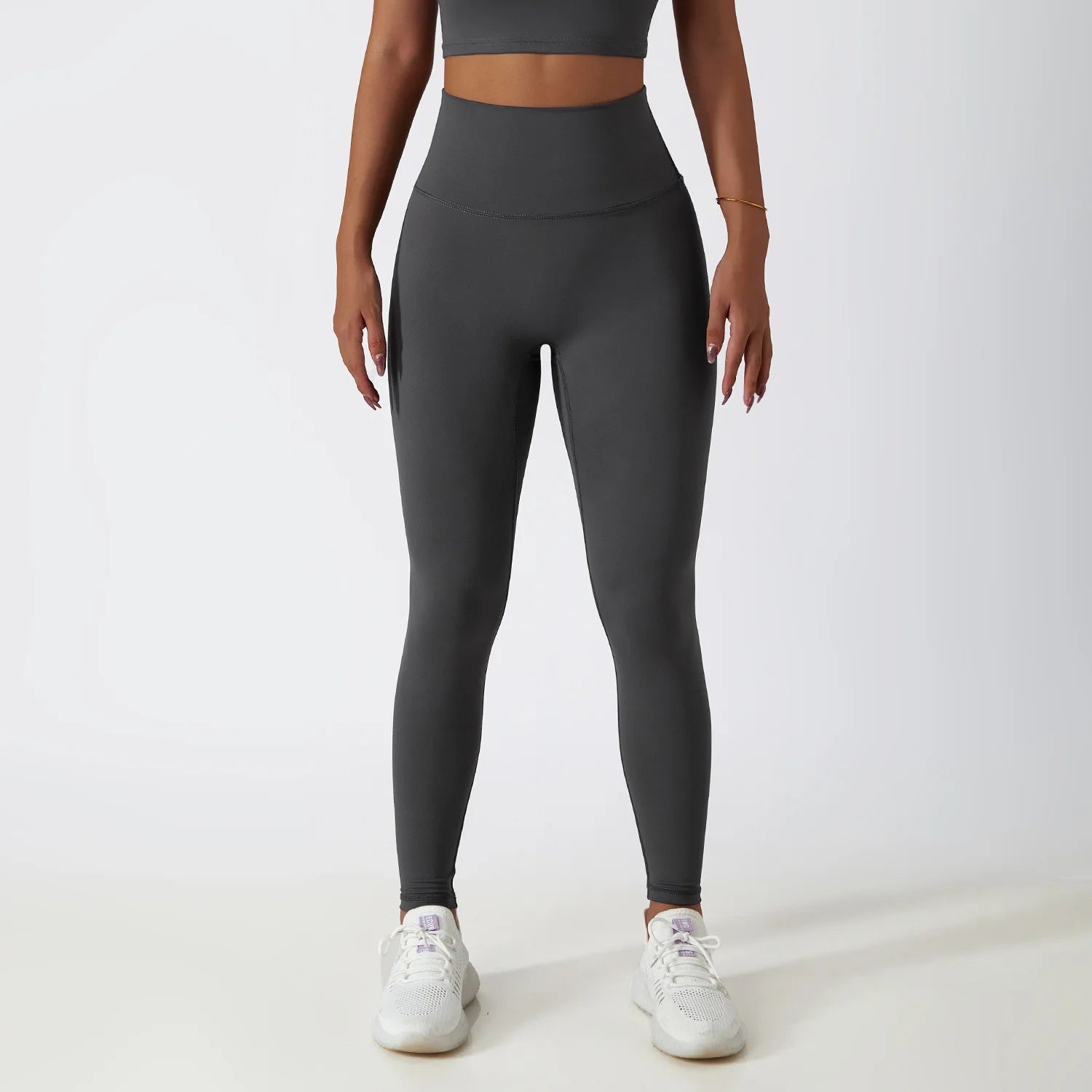 Women Yoga Pants High Waist Gym Fitness Leggings Tights Breathable Yoga Pants Running Workout Leggings Female Gym Yoga Clothing - ATFH