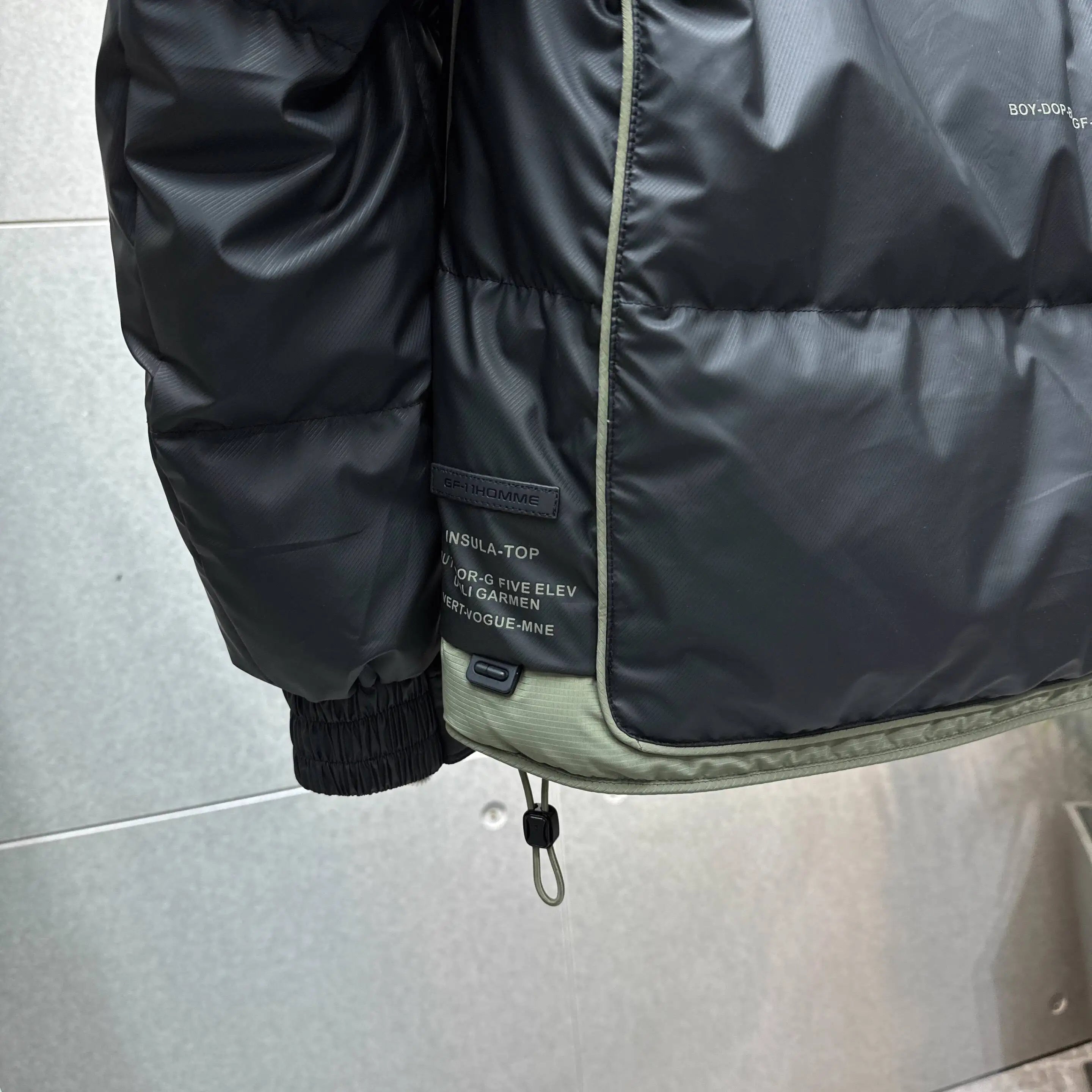 Men's Sport Hooded Down Jacket Fall Winter Thick Warm Outdoor Windproof Sportwear Coats Male Workwear White Duck Down Jacket