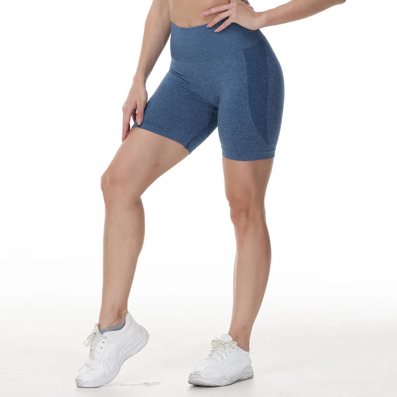 Push Up Yoga Shorts Spandex Solid Seamless Shorts Soft Workout Clothes For Women Tights Fitness Outfits Yoga Pants Gym Wear Tahsi Fashion House