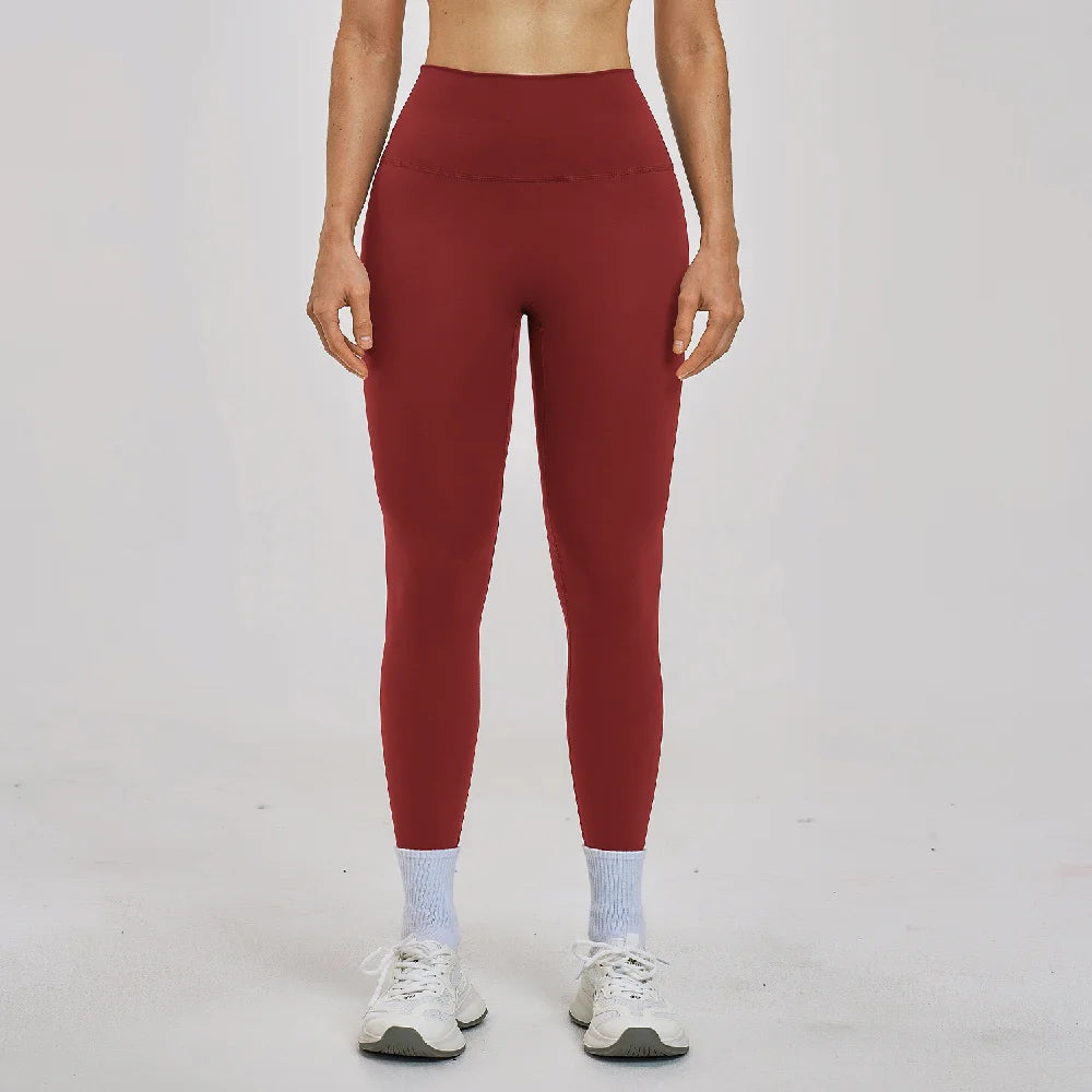 Women Yoga Pants High Waist Gym Fitness Leggings Tights Breathable Yoga Pants Running Workout Leggings Female Gym Yoga Clothing - ATFH