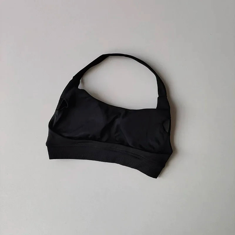 Shockproof Seamless Sexy Padded Athletic Sport Bra Women Backless Workout Gym Anti-Shock Yoga Crop Top Fitness Bra Suits - ATFH