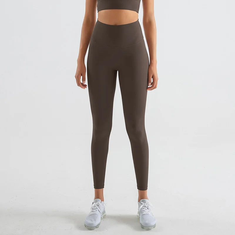 TRY TO BN Gym Leggings Women High Waisted Leggings Buttery Soft Tummy Control Seamless Yoga Pants Fitness Workout Running Tights - ATFH